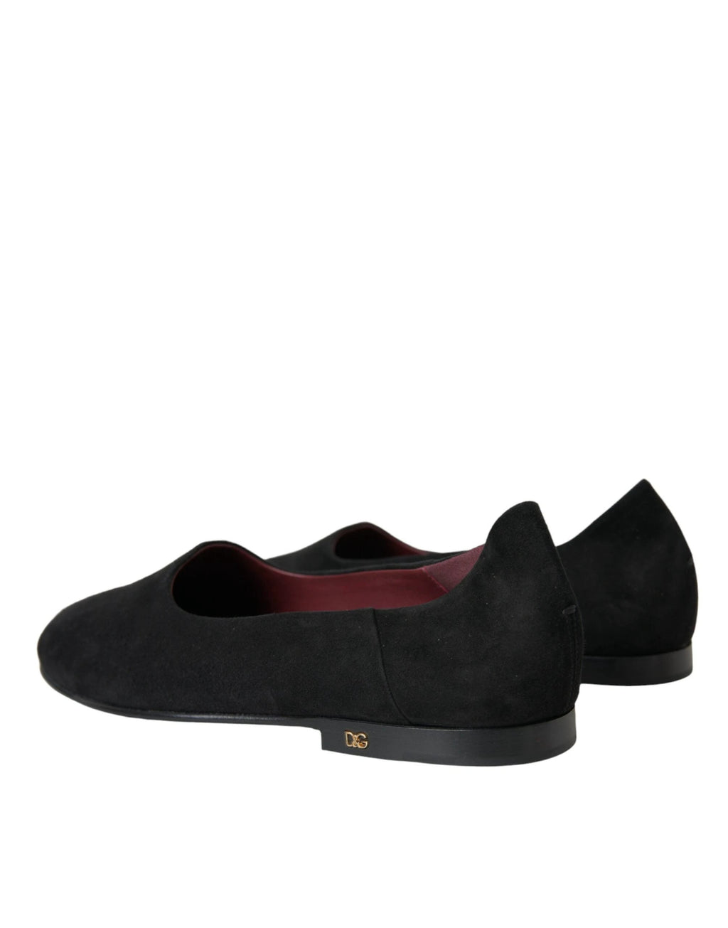Dolce & Gabbana Black Suede Loafers Formal Dress Slip On Shoes by Dolce & Gabbana