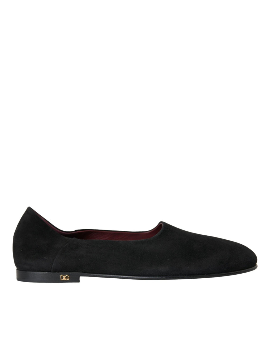 Dolce & Gabbana Black Suede Loafers Formal Dress Slip On Shoes by Dolce & Gabbana