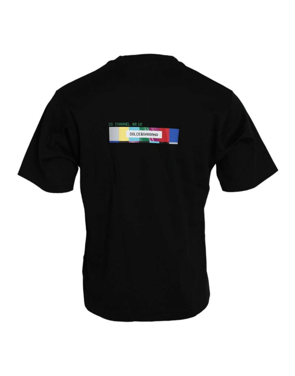 Dolce & Gabbana Black With Love Always Crew Neck Top T-shirt by Dolce & Gabbana