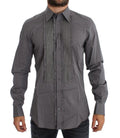 Dolce & Gabbana Purple Torero GOLD Slim Fit Dress Shirt by Dolce & Gabbana