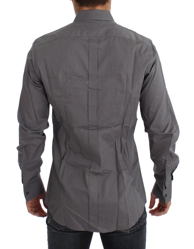 Dolce & Gabbana Purple Torero GOLD Slim Fit Dress Shirt by Dolce & Gabbana