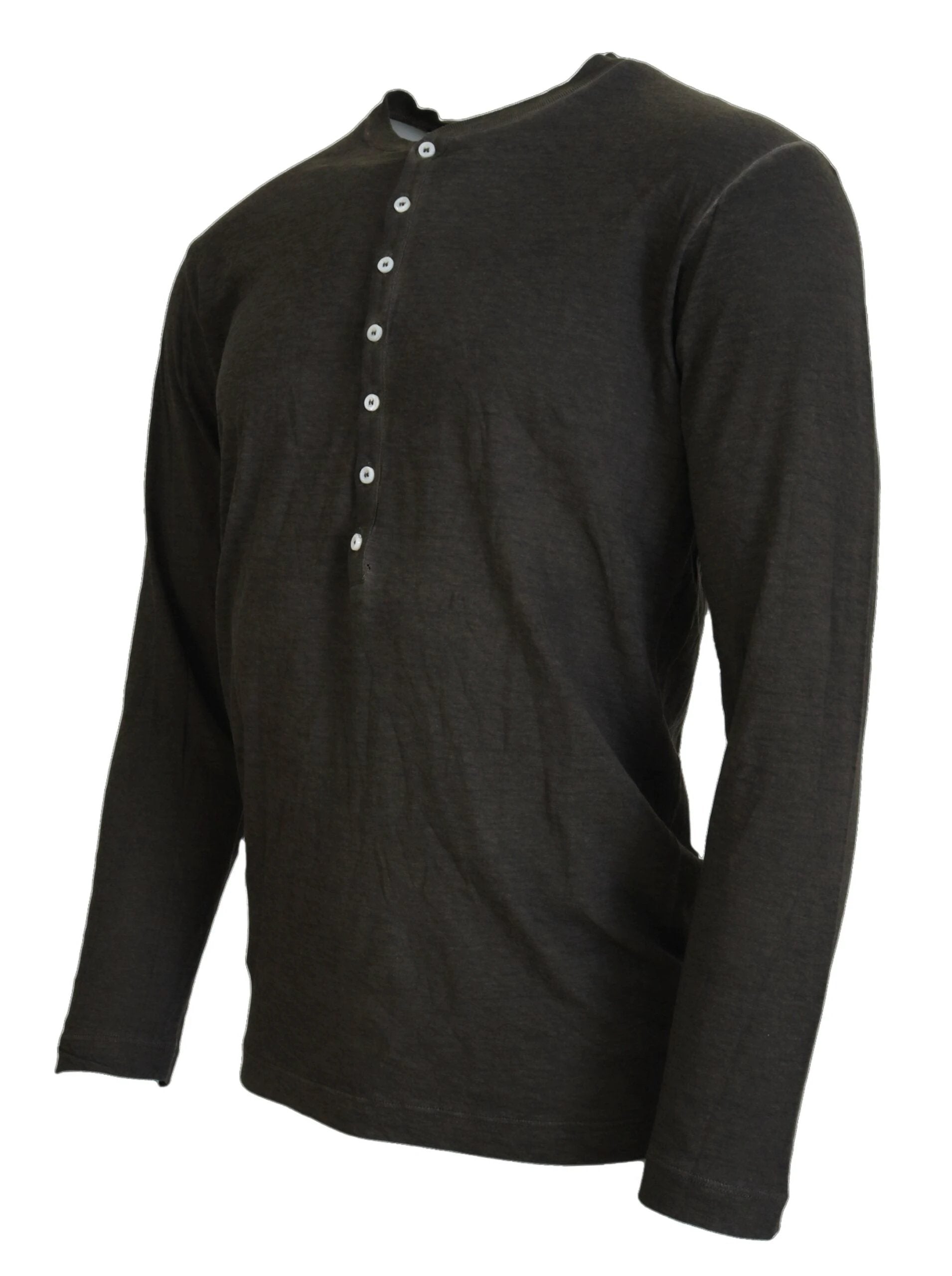 Dsquared² Gray Cotton Linen Long Sleeves Pullover Sweater by Dsquared²