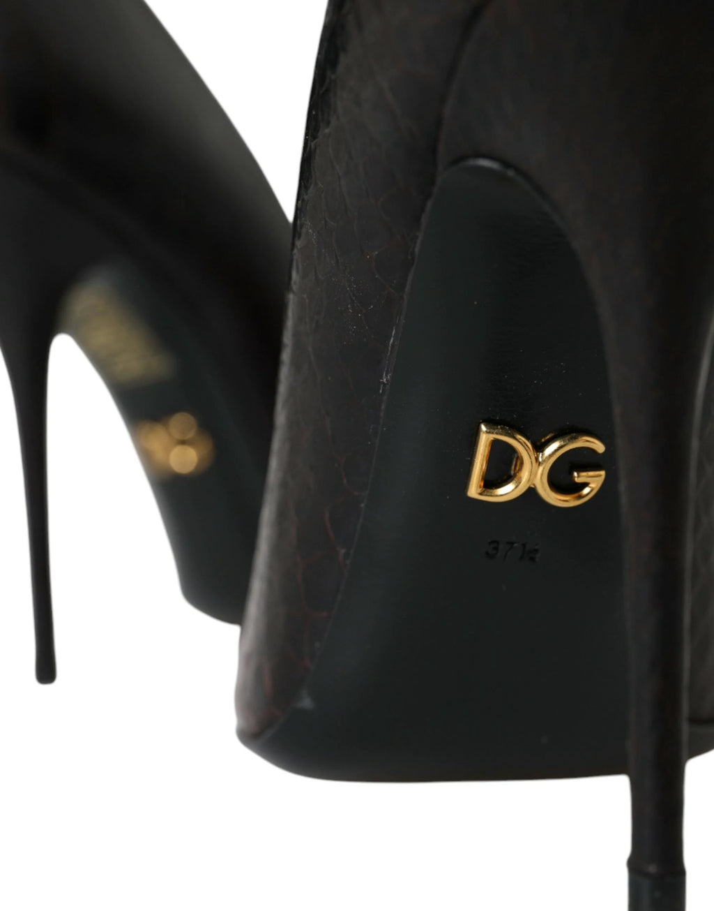 Dolce & Gabbana Multicolor Exotic Leather Heels Pumps Shoes by Dolce & Gabbana