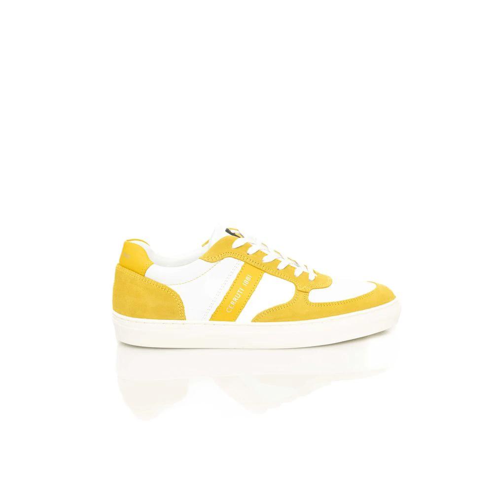 Cerruti 1881 Yellow Cowhide Men Sneaker by Cerruti 1881