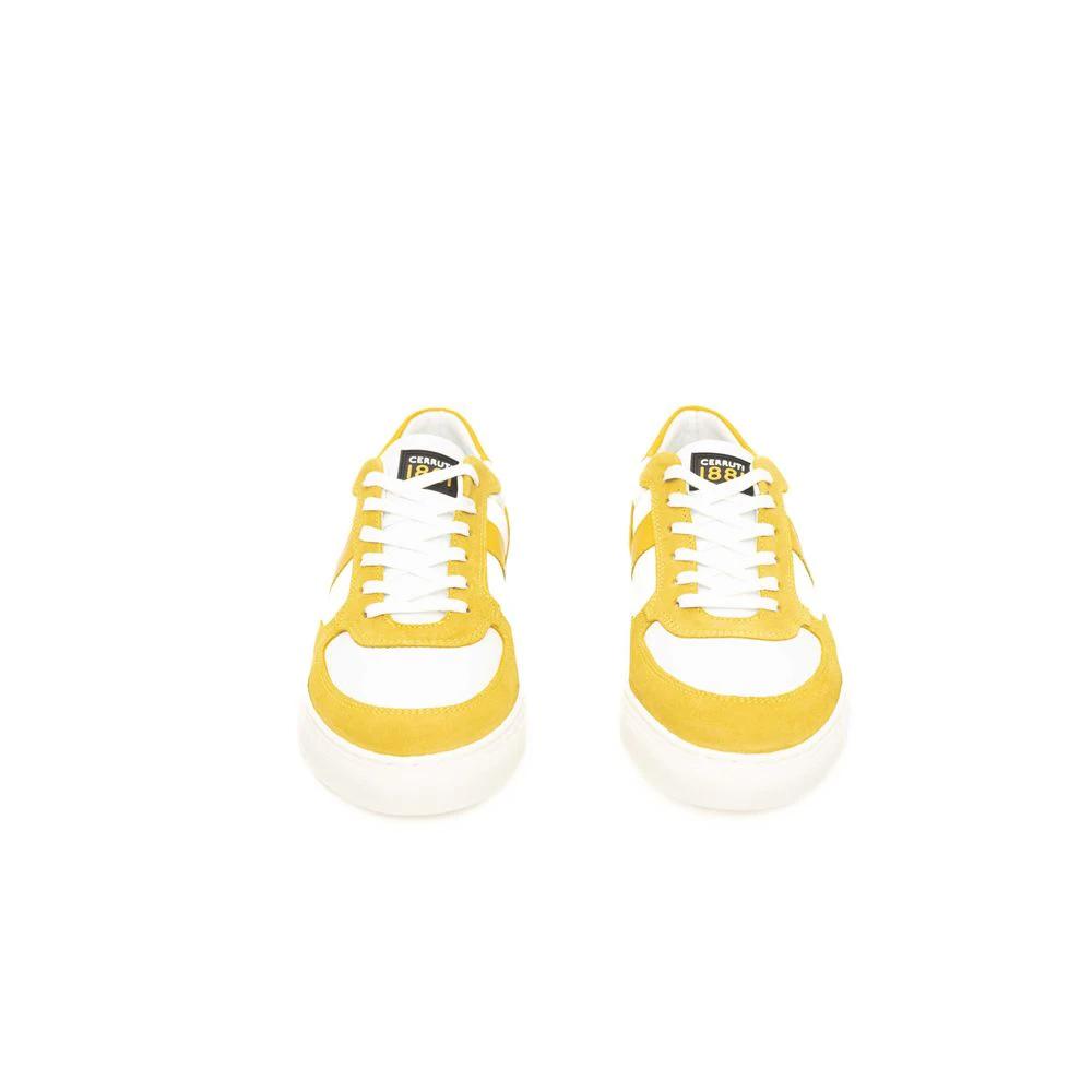 Cerruti 1881 Yellow Cowhide Men Sneaker by Cerruti 1881