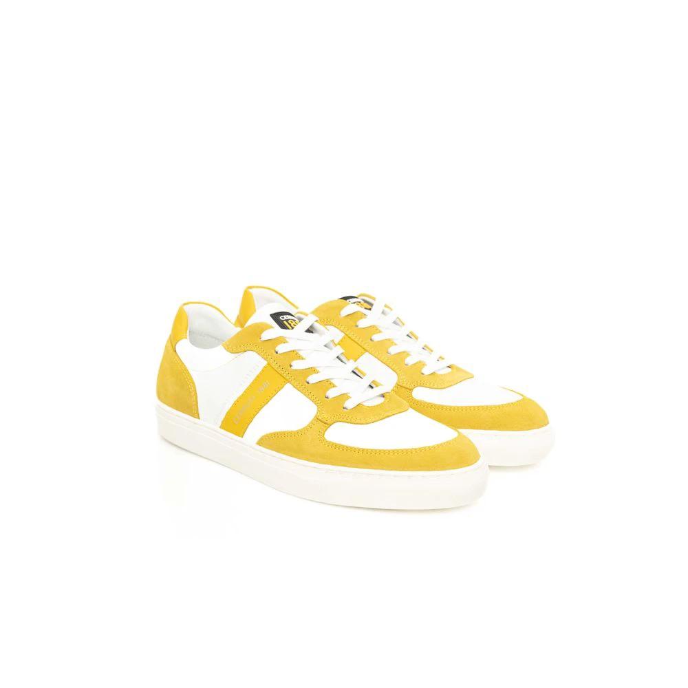 Cerruti 1881 Yellow Cowhide Men Sneaker by Cerruti 1881