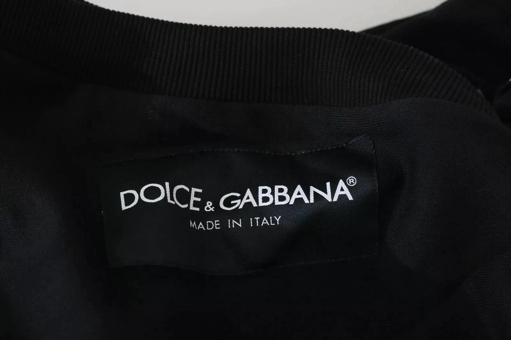 Dolce & Gabbana DG Sequined Hooded Pullover Sweater by Dolce & Gabbana