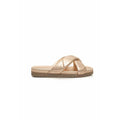 Cerruti 1881 Sandale femme en cuir d'agneau beige