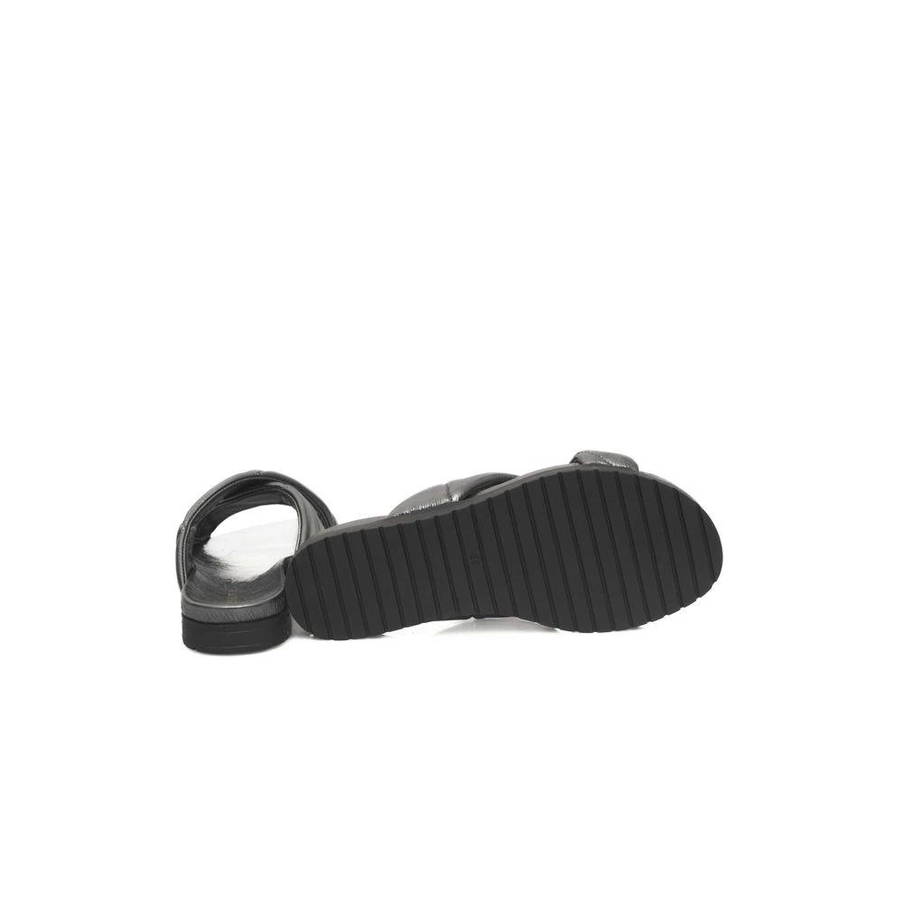 Cerruti 1881 Gray Lambskin Women Sandal by Cerruti 1881