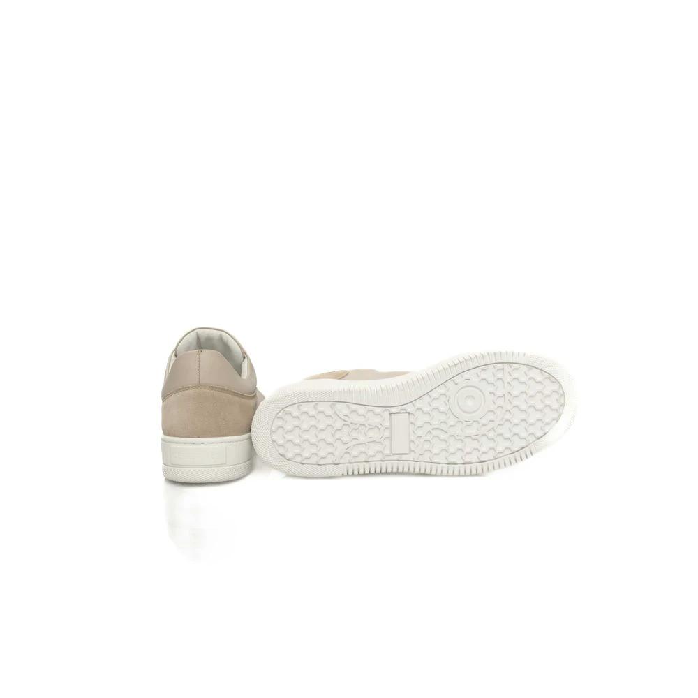 Cerruti 1881 Beige Cowhide Women Platform Sneaker by Cerruti 1881