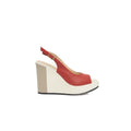 Cerruti 1881 Red Calfskin Women Sandal by Cerruti 1881