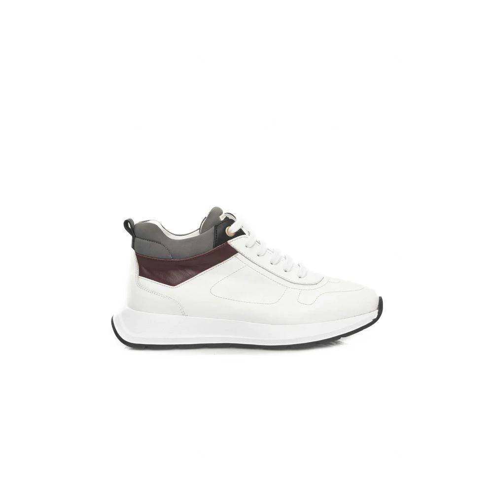 Cerruti 1881 White COW Leather Sneaker by Cerruti 1881