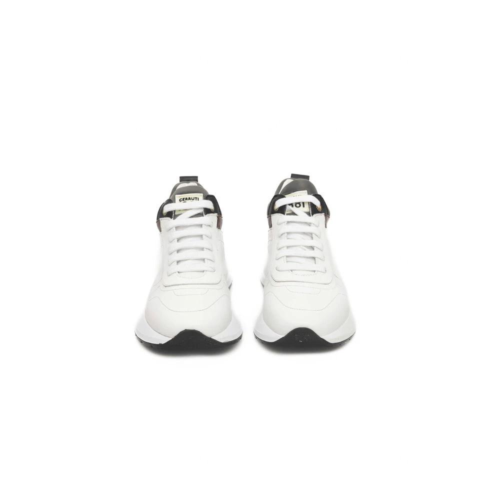 Cerruti 1881 White COW Leather Sneaker by Cerruti 1881
