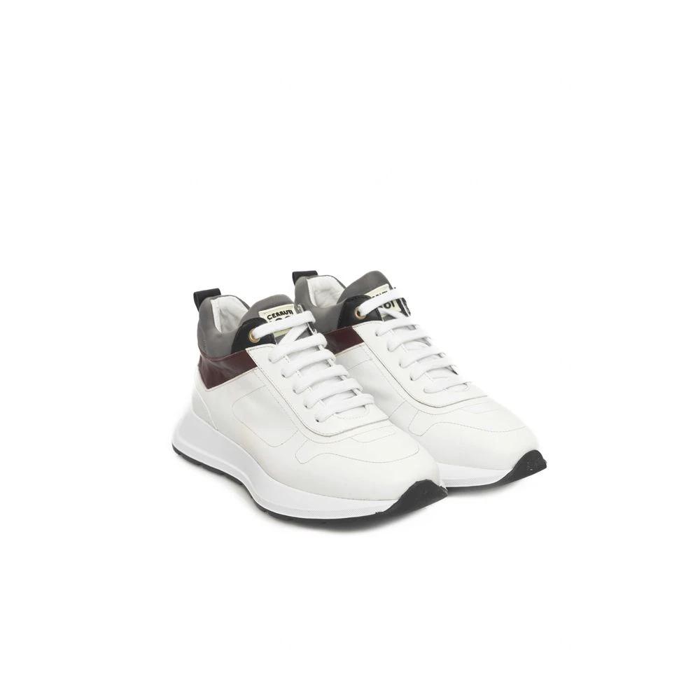 Cerruti 1881 White COW Leather Sneaker by Cerruti 1881