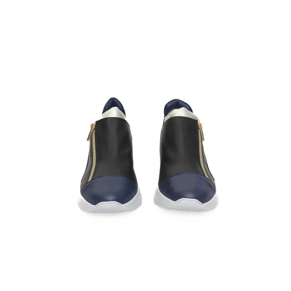 Cerruti 1881 Black Goatskin Women Sneaker by Cerruti 1881