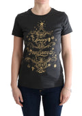 Dolce & Gabbana Gray Cotton 2017 Motive T-Shirt by Dolce & Gabbana