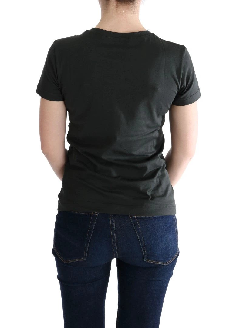 Dolce & Gabbana Green Cotton 2017 Motive T-Shirt by Dolce & Gabbana