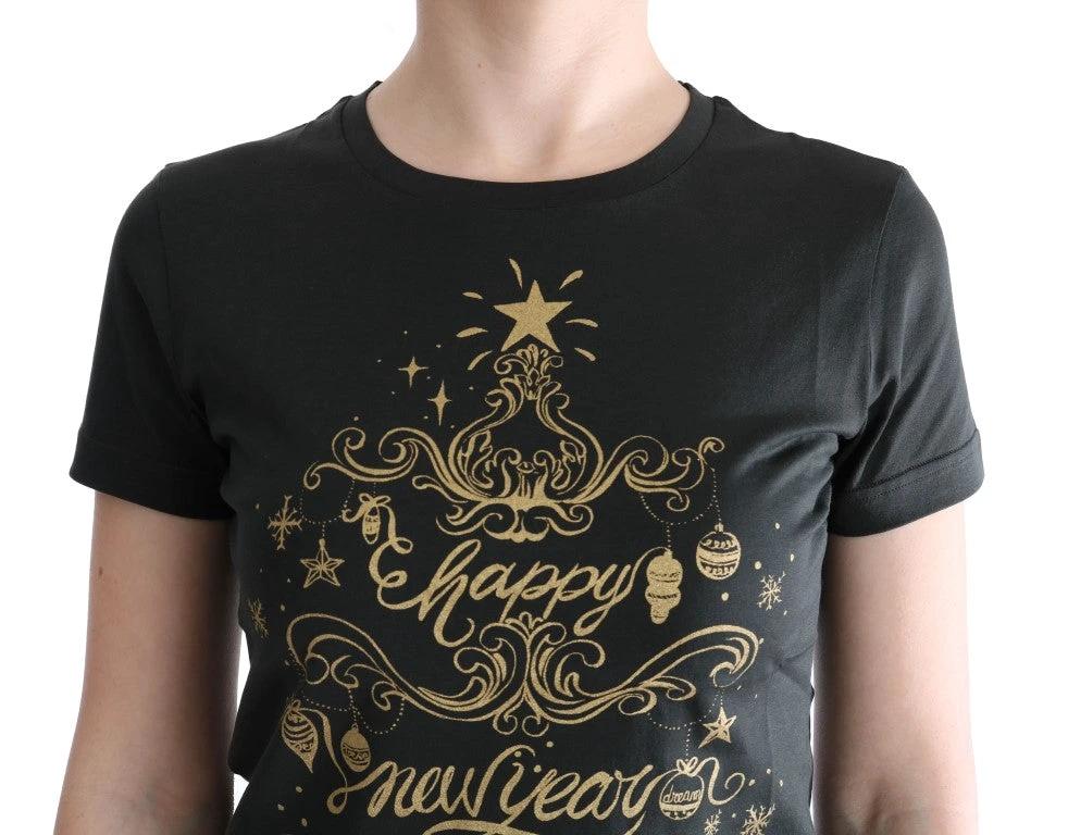 Dolce & Gabbana Green Cotton 2017 Motive T-Shirt by Dolce & Gabbana