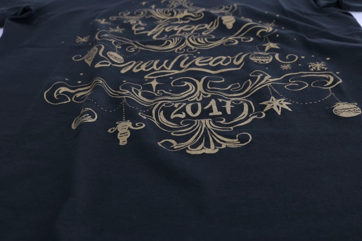 Dolce & Gabbana Green Cotton 2017 Motive T-Shirt by Dolce & Gabbana