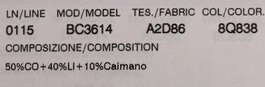 Dolce & Gabbana Black Cayman Linen Leather Belt by Dolce & Gabbana