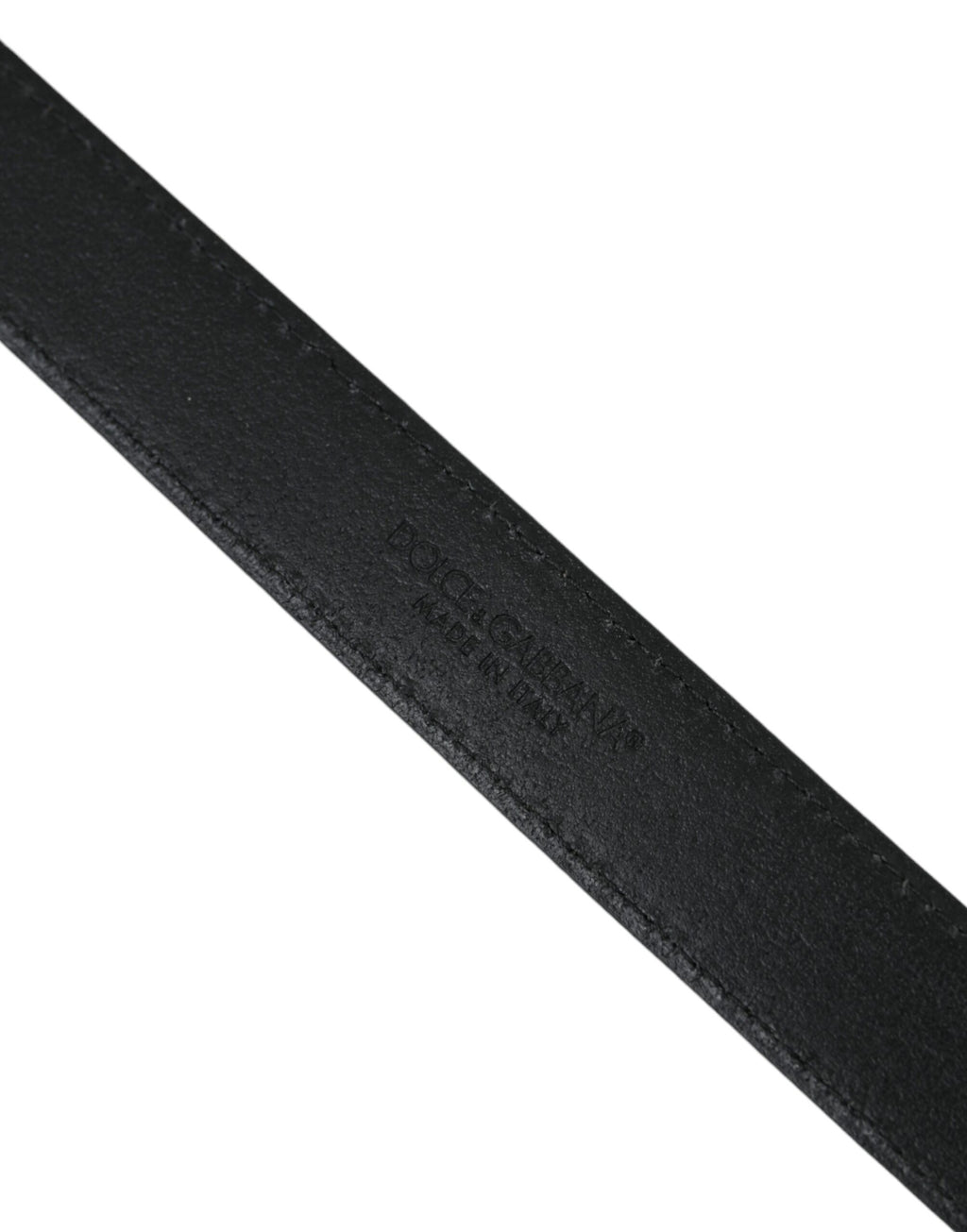 Dolce & Gabbana Beige Suede Leather Silver Buckle Belt Men by Dolce & Gabbana