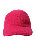 Dolce & Gabbana Pink Fleece Plush Baseball Hat Men by Dolce & Gabbana