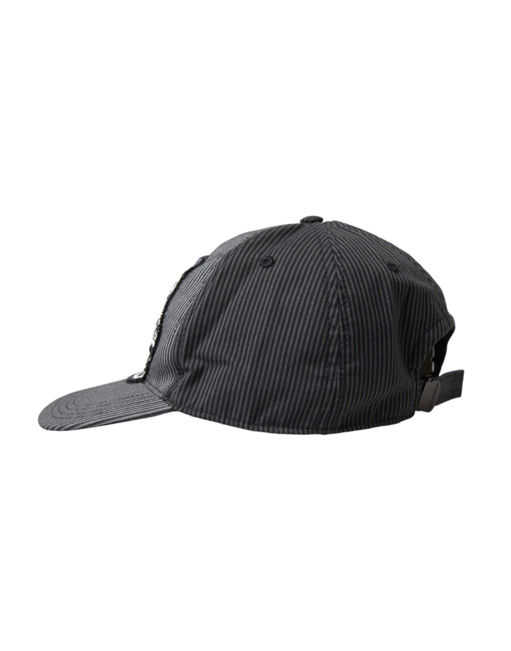 Dolce & Gabbana Black Cotton Embellished Baseball Hat Men by Dolce & Gabbana