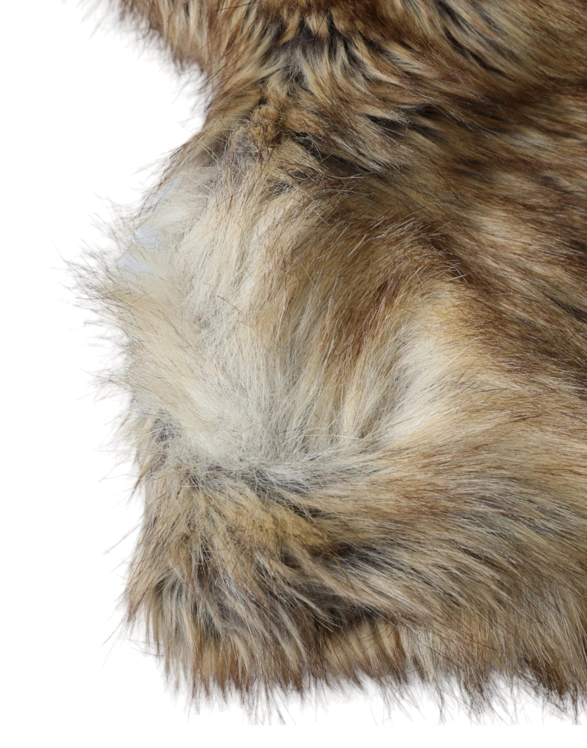 Dolce & Gabbana Brown Owl Faux Fur Whole Head Cap Hat by Dolce & Gabbana