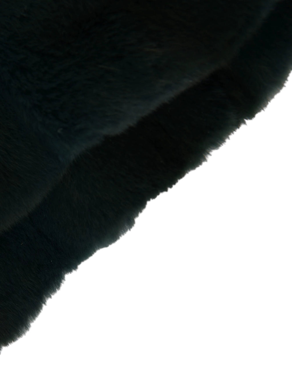 Dolce & Gabbana Black Weasel Fur Whole Head Wrap Hat by Dolce & Gabbana