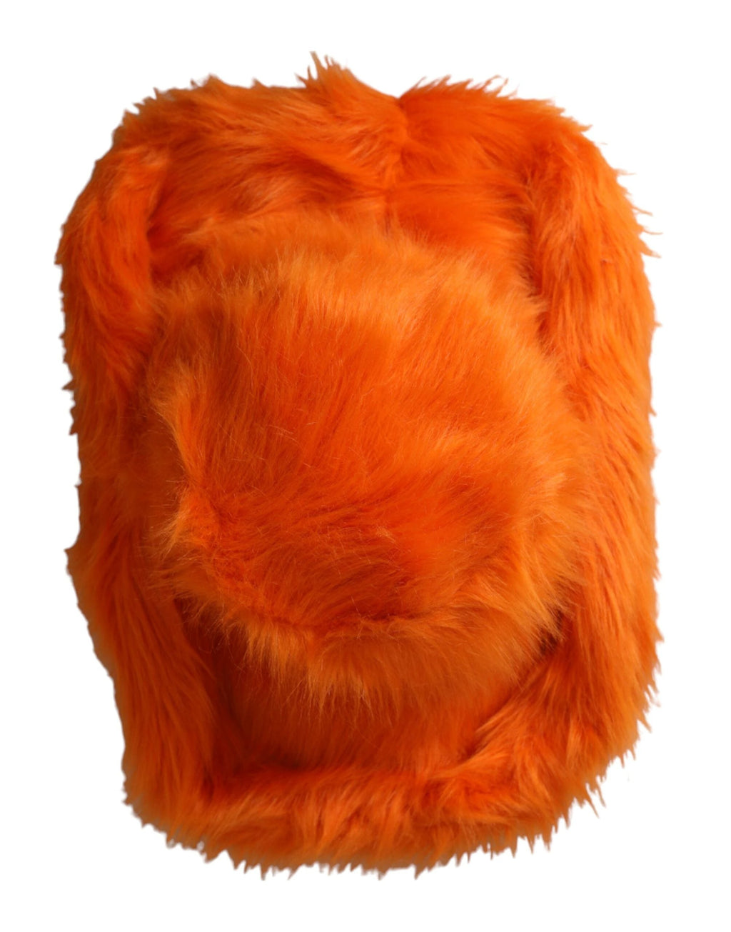 Dolce & Gabbana Orange Faux Fur Polyester Fedora Hat by Dolce & Gabbana