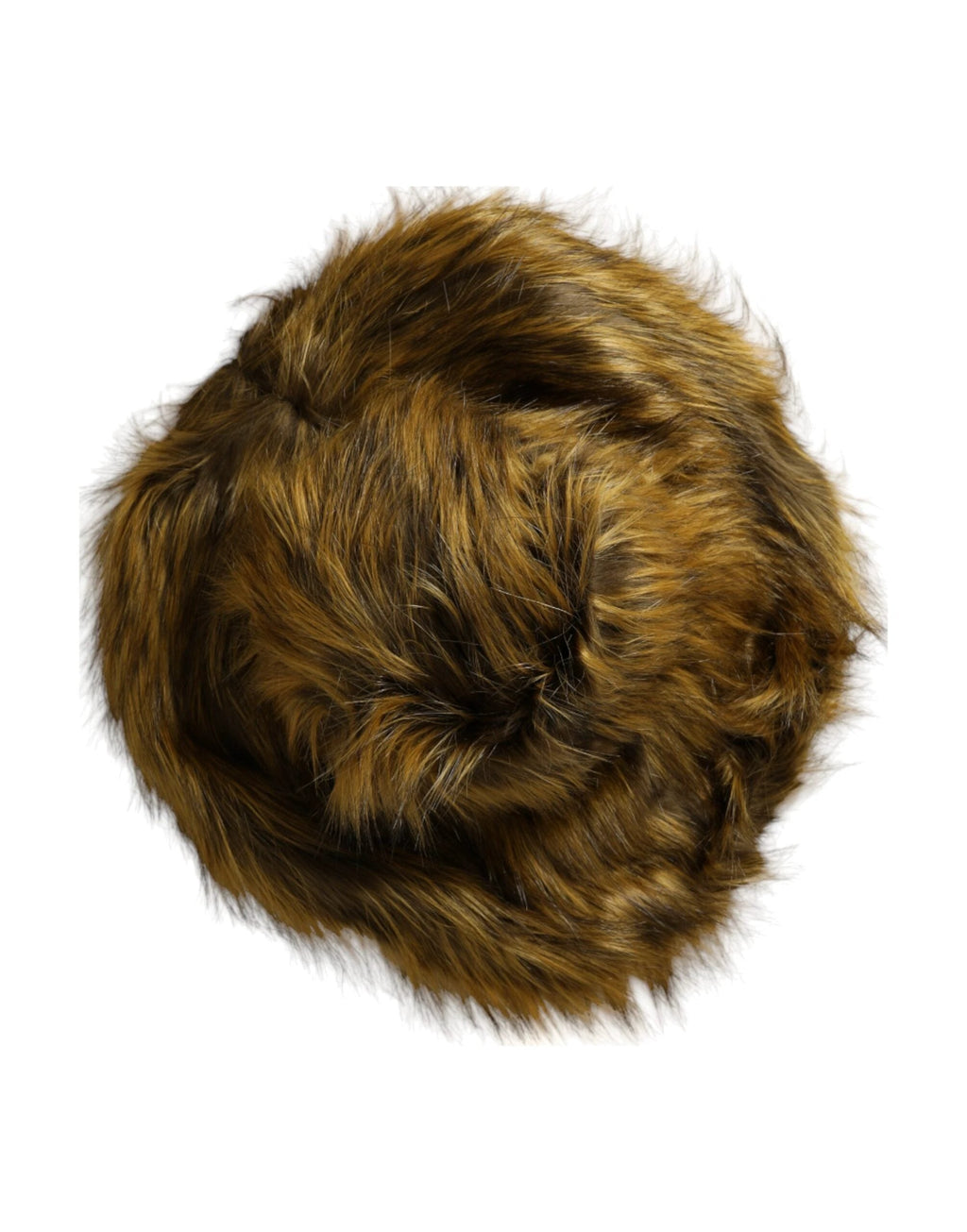 Dolce & Gabbana Brown Modacrylic Faux Fur Bucket Hat by Dolce & Gabbana