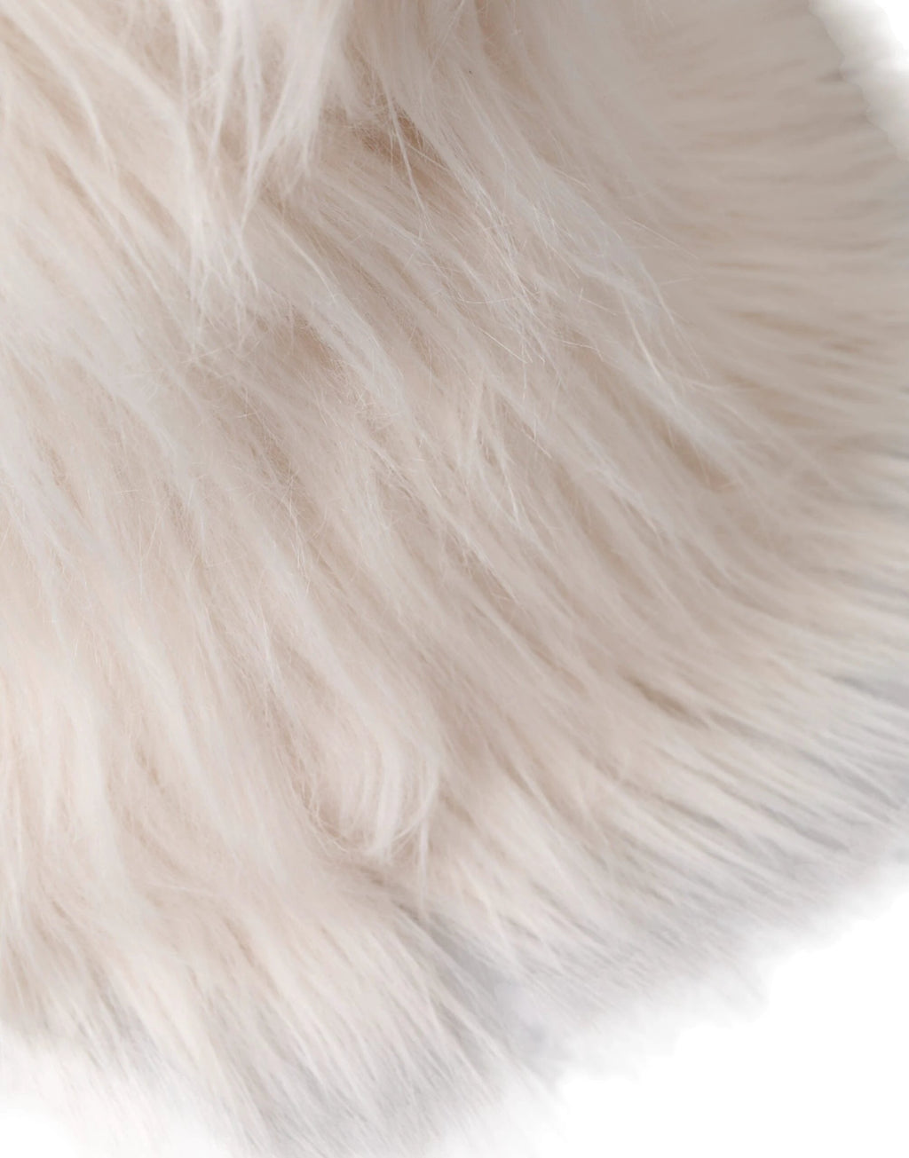 Dolce & Gabbana White Acrylic Fur Womens Bucket Hat by Dolce & Gabbana