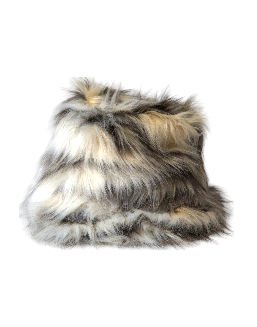 Dolce & Gabbana Multicolor Acrylic Fur Women Bucket Hat by Dolce & Gabbana