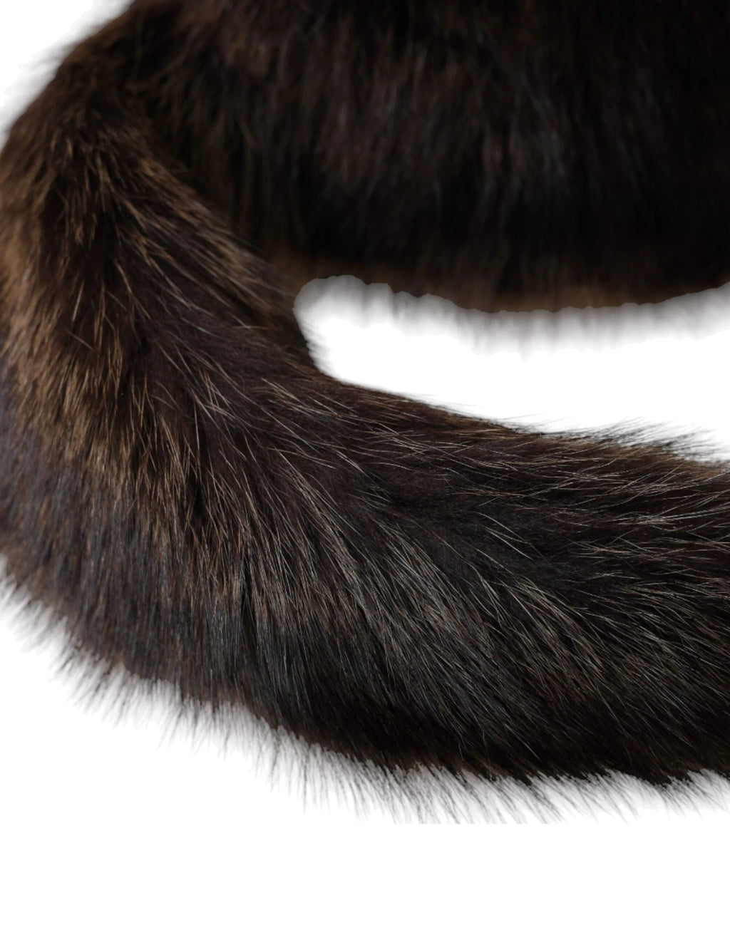 Dolce & Gabbana Women Brown Raccoon Fur Bucket Hat by Dolce & Gabbana