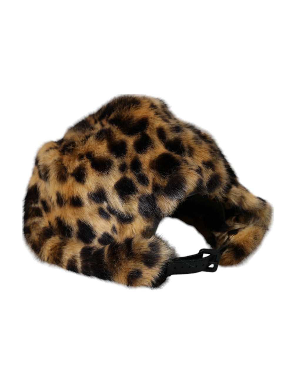 Dolce & Gabbana Brown Leopard Fur Women Bucket Hat by Dolce & Gabbana