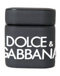 Dolce & Gabbana Black White Silicone Embossed Logo Airpods Case by Dolce & Gabbana