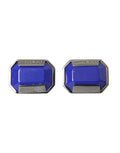 Dolce & Gabbana Silver Plated Brass Pin Crystal Cufflinks by Dolce & Gabbana