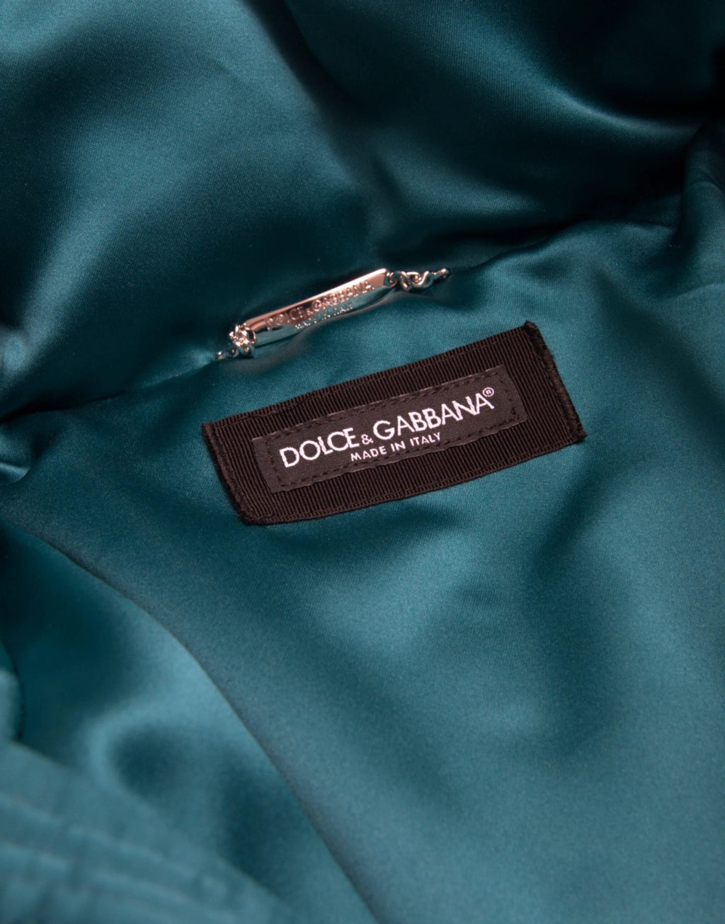 Dolce & Gabbana Multicolor Floral Windbreaker Puffer Jacket by Dolce & Gabbana