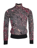 Dolce & Gabbana Multicolor Graphic Turtle Neck Men Sweater by Dolce & Gabbana
