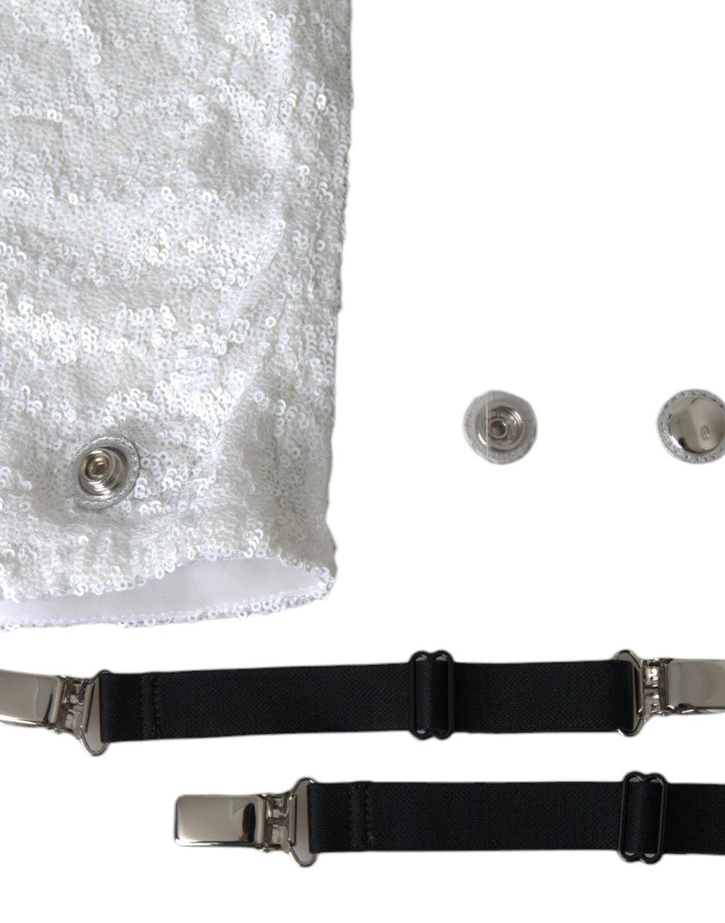 Dolce & Gabbana White Heels Stiletto Knee High Boots Shoes by Dolce & Gabbana