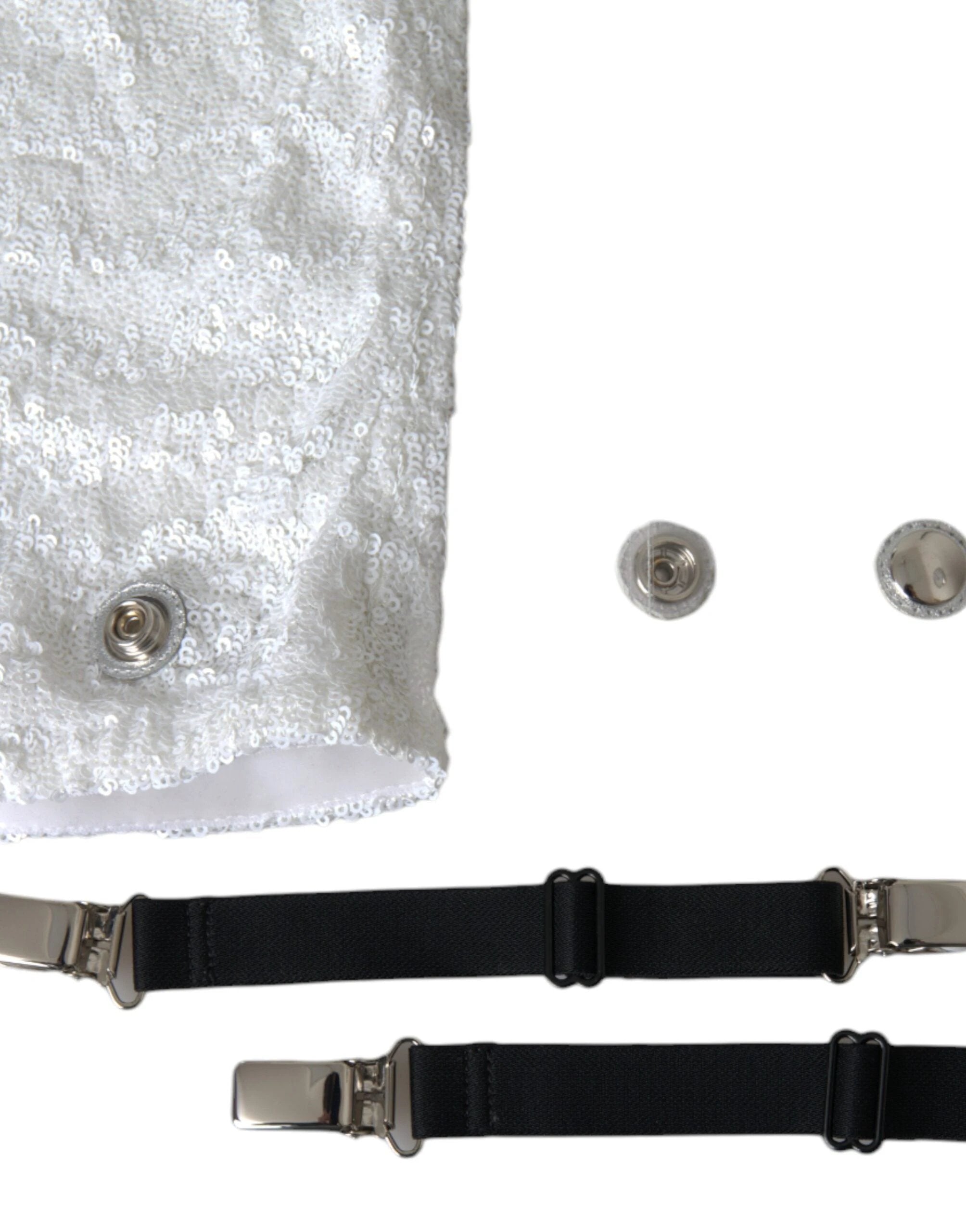 Dolce & Gabbana White Heels Stiletto Knee High Boots Shoes by Dolce & Gabbana