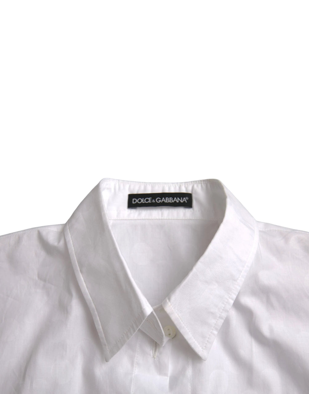 Dolce & Gabbana White Collared Short Sleeve Polo Shirt Top by Dolce & Gabbana