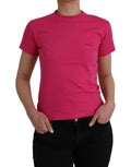 Balenciaga Pink Cotton Crew Neck Short Sleeves Tee T-shirt by Balenciaga