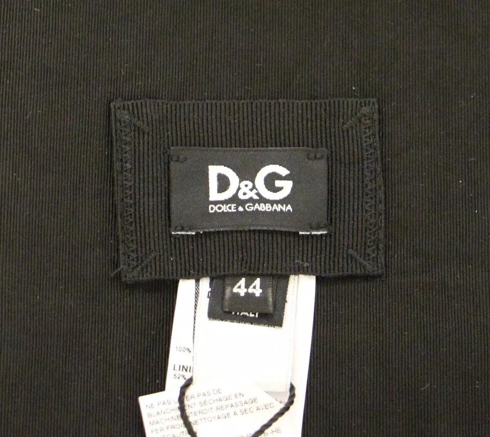 Dolce & Gabbana Black Silk Womens Waist Cummerbund by Dolce & Gabbana