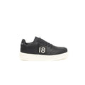 Baskets Cerruti 1881 en cuir de vache bleu pour hommes