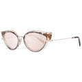 Lunettes de soleil Dsquared² marron en métal et plastique