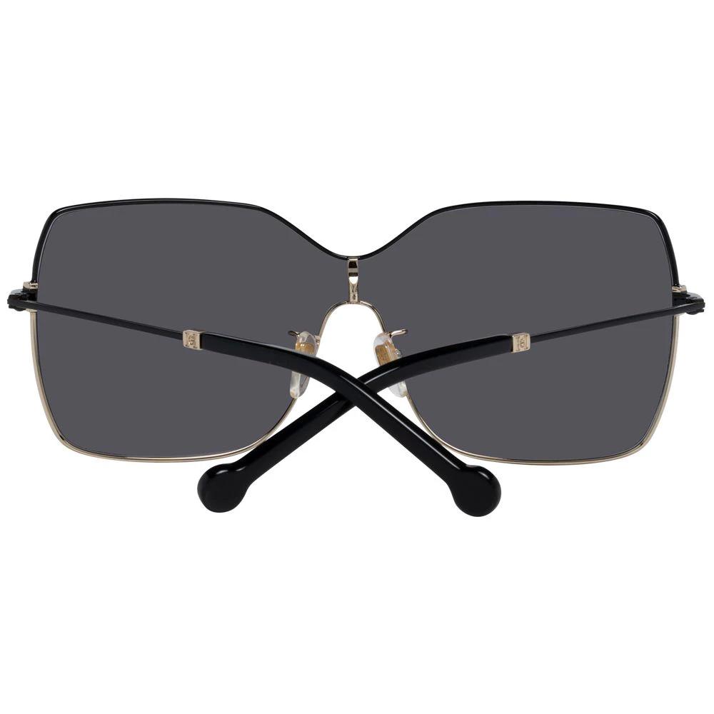 Carolina Herrera Black Metal Sunglasses by Carolina Herrera