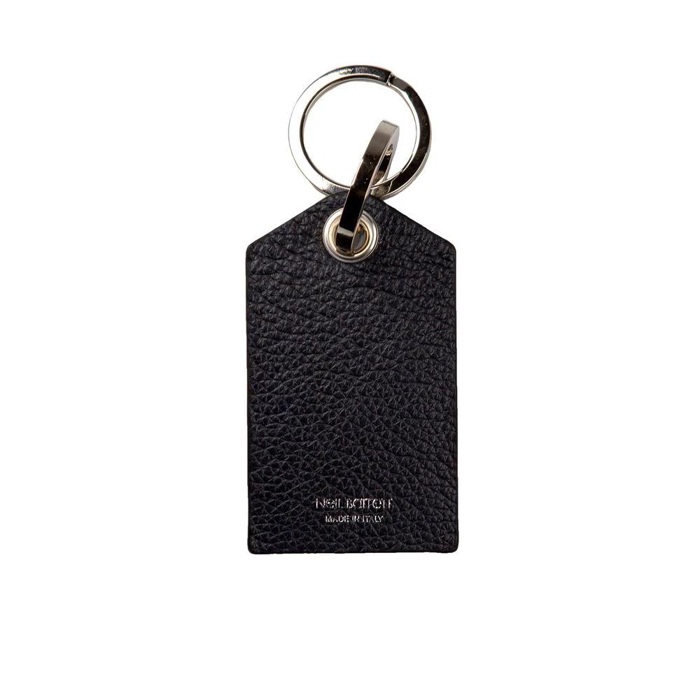 Neil Barrett Blue Leather Men Keychain by Neil Barrett