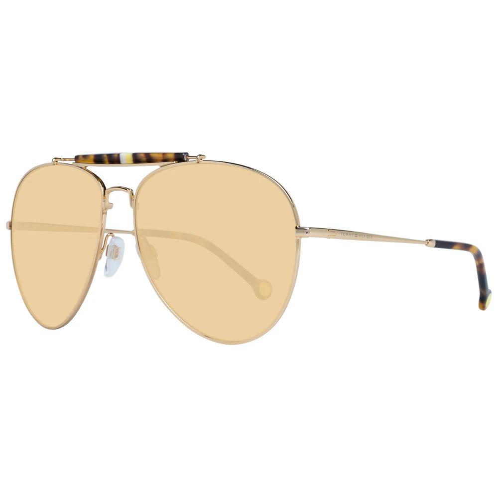 Tommy Hilfiger Gold Metal Sunglasses by Tommy Hilfiger