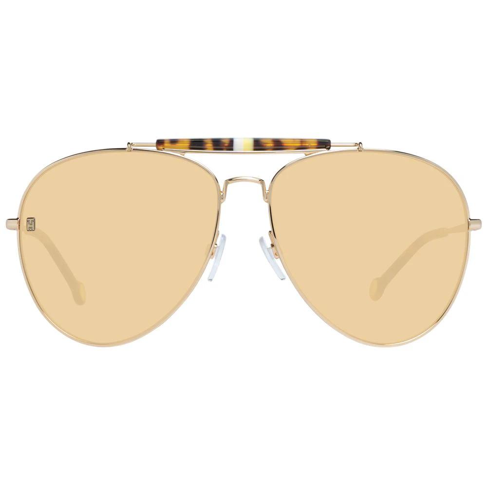 Tommy Hilfiger Gold Metal Sunglasses by Tommy Hilfiger
